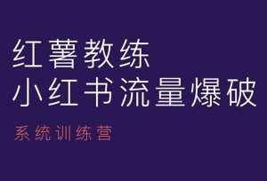 红薯教练-小红书内容运营课,小红书运营学习终点站-识享社