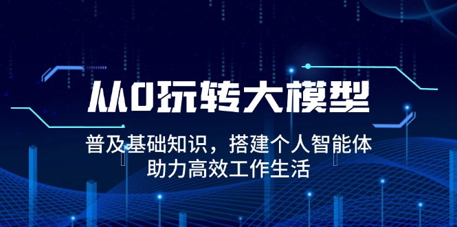 从0玩转大模型,普及基础知识,搭建个人智能体,助力高效工作生活-识享社