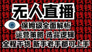 2025无人直播这么做就对了,保姆级全面解析,全程干货,新手老手都可上手-识享社