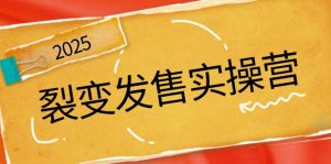裂变发售实操营,全景解析裂变逻辑,打造动销新玩法,助力私域流量引爆-识享社