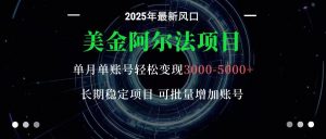 美金阿尔法项目:一部手机每天只需10分钟,轻松稳定赚美元-识享社