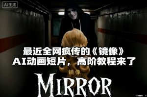 付费文章：最近全网疯传的《镜像》AI动画短片，高阶教程来了-识享社