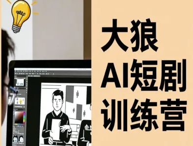 大狼AI短剧训练营-短剧课程(更新中)-识享社