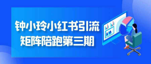 钟小玲小红书引流矩阵陪跑第三期-识享社