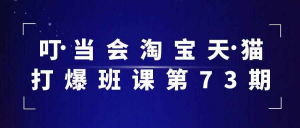 叮当会淘宝天猫打爆班课第73期-识享社