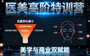 0-1000万医美高阶特训营课程-识享社