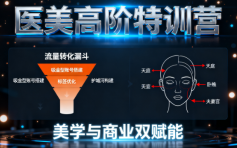 0-1000万医美高阶特训营课程-识享社