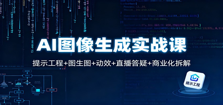 图片[1]-AI图像生成实战课：提示工程+图生图+动效+直播答疑+商业化拆解-识享社
