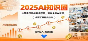 2025AI知识圈,从技术深度与商业视角,复盘全年AI大事,全面了解行业趋势-识享社