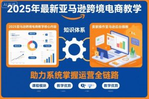 2025年最新亚马逊跨境电商教学,助力卖家系统掌握亚马逊运营全链路知识-识享社