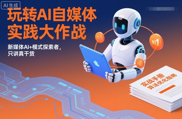 玩转AI自媒体实践大作战,新媒体AI+模式探索者,只讲真干货-识享社