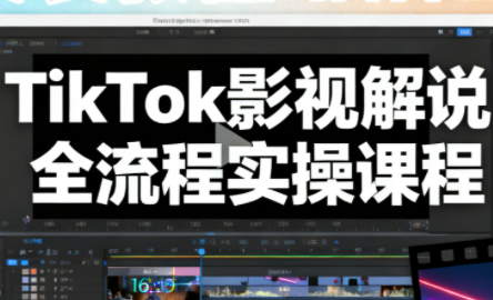 凌帧·TikTok影视解说全流程实操-识享社