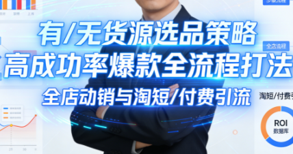 子鹏讲电商·淘宝私家班(更新12月)-识享社