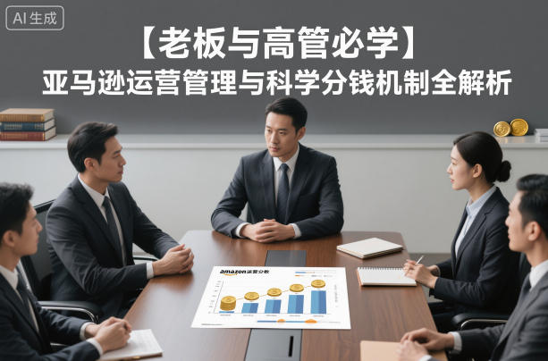 【老板与高管必学】亚马逊运营管理与科学分钱机制全解析-识享社