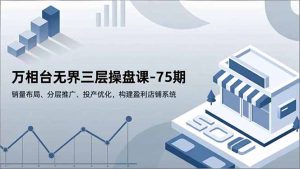 万相台无界三层操盘课-75期,销量布局、分层推广、投产优化,构建盈利店铺系统-识享社