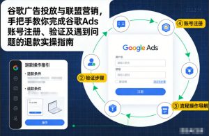 谷歌广告投放与联盟营销,手把手教你完成谷歌Ads账号注册、验证及遇到问题的退款实操指南-识享社