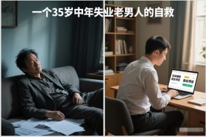 付费文章:一个35岁中年失业老男人的自救-识享社