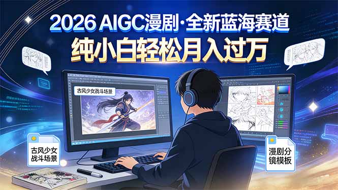 2026年全新蓝海赛道,纯小白轻松月入过万-识享社