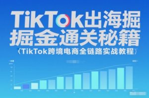 TikTok出海掘金通关秘籍,TikTok跨境电商全链路实战教程-识享社