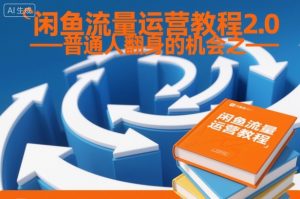 闲鱼流量运营教程2.0——普通人翻身的机会之一-识享社