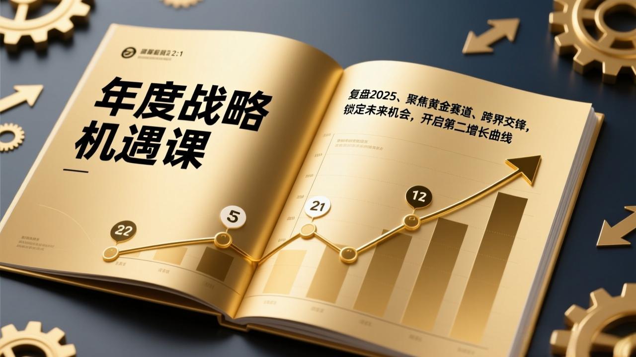 年度战略机遇课,复盘2025、聚焦黄金赛道、跨界交锋,锁定未来机会,开启第二增长曲线-识享社