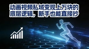 动画视频私域变现上W的底层逻辑，新手也能直接抄-识享社