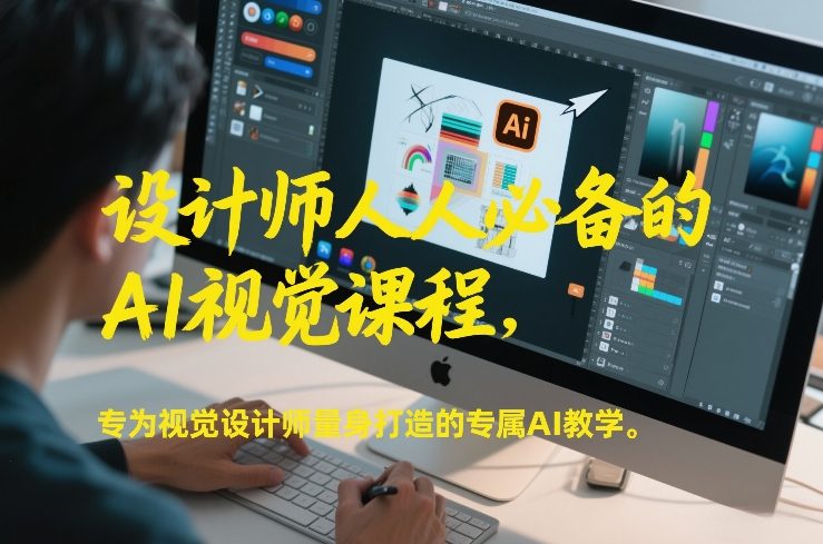 设计师人人必备的AI视觉课程，专为视觉设计师量身打造的专属AI教学-识享社