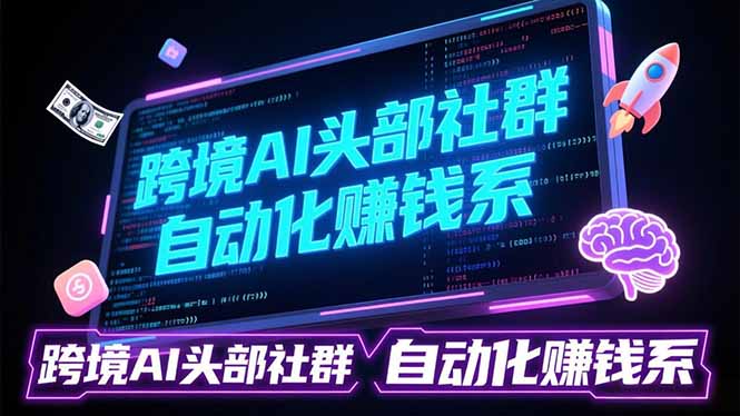 跨境AI头部社群前沿精选：聚焦可落地的AI实战经验，快速构建你的自动化赚钱系-识享社