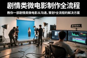 剧情类微电影制作全流程,教你一部剧情类微电影从沟通,策划到拍摄制作全流程的解决方案-识享社