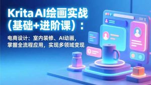 Krita AI绘画实战(基础+进阶课-识享社