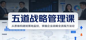 五道战略管理课:从思维构建到落地监控,掌握企业战略全流程方法论-识享社
