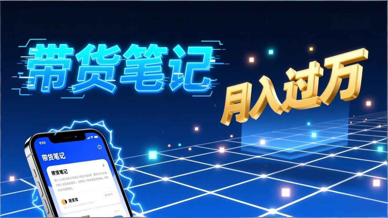 小红书爆款笔记带货实战:拆解封面标题正文全要素,手把手教你单篇笔记带货月入过万-识享社