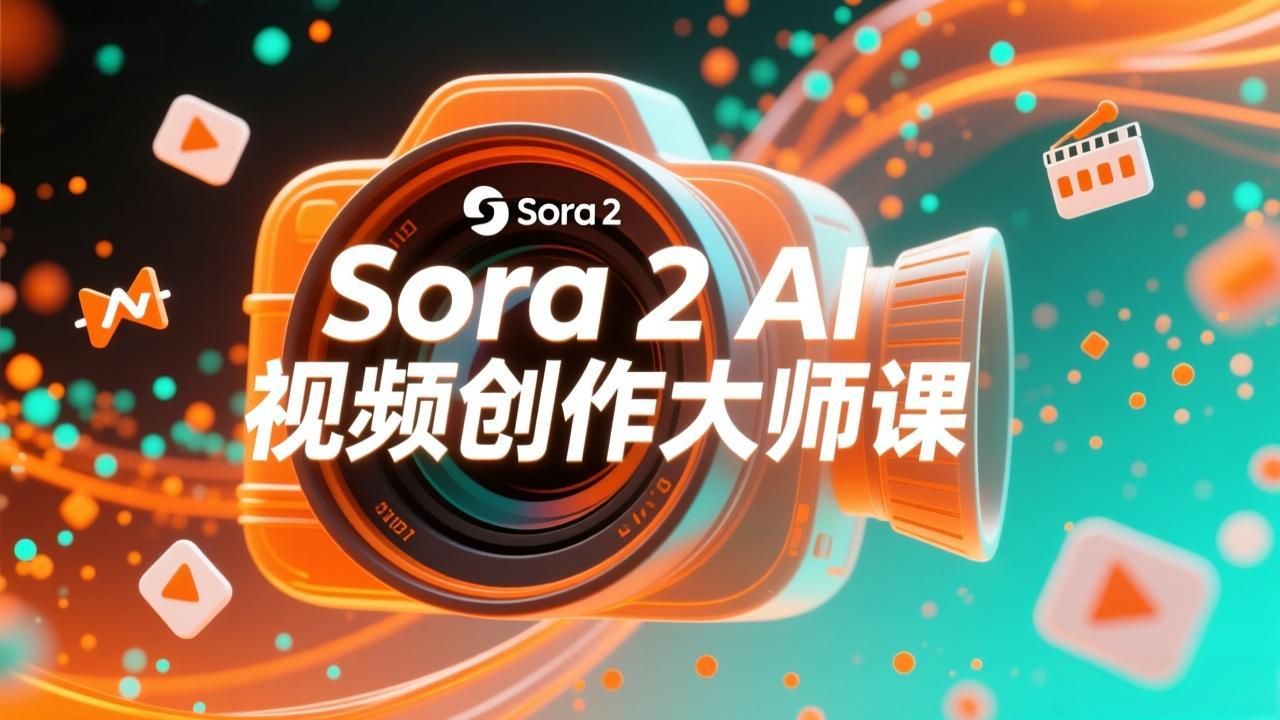 如何利用Sora 2创建流行AI人工智能视频大师班教程：掌握创作全流程，产出百万播放内容-识享社