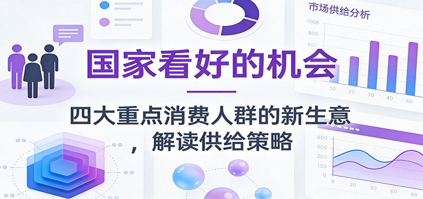 公众号付费文章:国家看好的机会,四大重点消费人群的新生意,解读供给策略-识享社