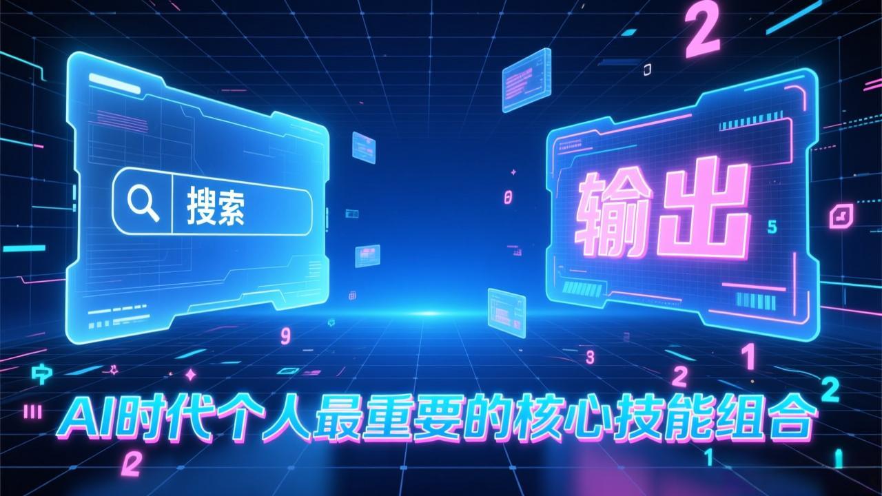 付费文章:AI时代个人最重要的核心技能组合:“输出能力”和“搜索能力”-识享社