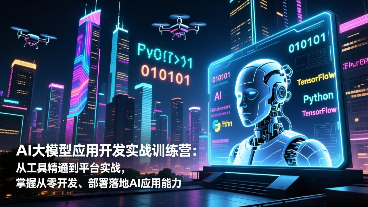 AI大模型应用开发实战训练营:从工具精通到平台实战,掌握从零开发、部署落地AI应用能力-识享社