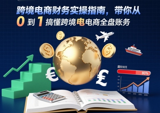 跨境电商财务实操指南,带你从0到1搞懂跨境电商全盘账务-识享社