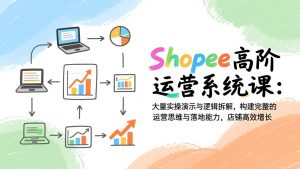 Shopee高阶运营系统课:大量实操演示与逻辑拆解,构建完整的运营思维与落地能力,店铺高效增长-识享社