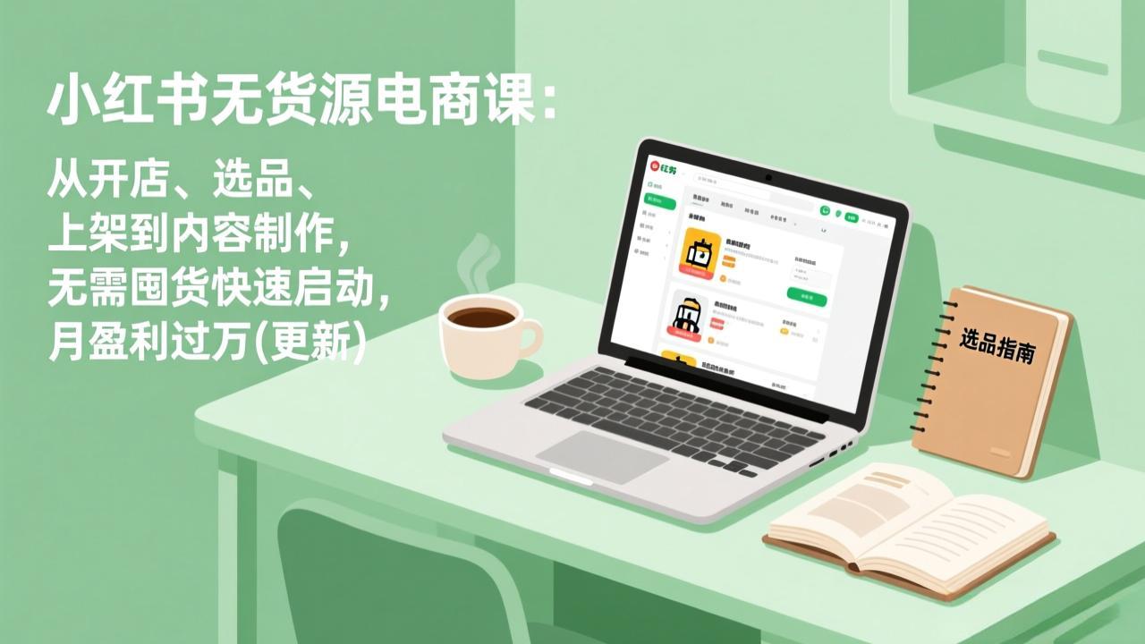 小红书无货源电商课(更新-识享社