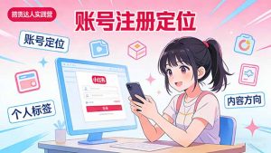小红书带货达人实战营:账号注册定位、内容创作、选品策略、带货技巧、流量运营等-识享社