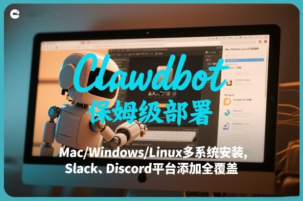 Clawdbot保姆级部署,从入门介绍、Mac/Windows/Linux多系统安装,到Slack、Discord平台添加全覆盖-识享社