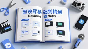 剪映零基础也能快速上手，从入门到精通掌握网感剪辑全流程，掌握能直接变现的剪辑能力-识享社
