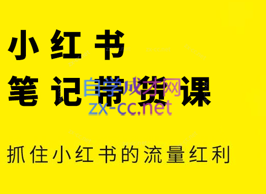 张宾·小红书笔记带货课(更新2026)-识享社