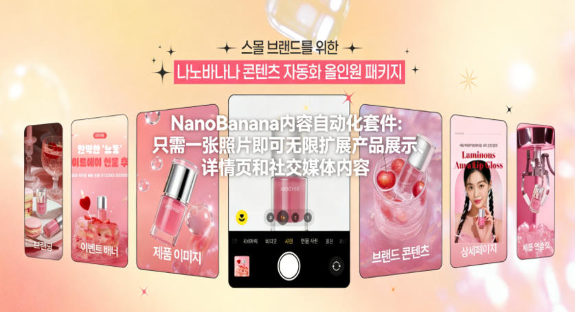 NanoBanana内容自动化套件:只需一张照片即可无限扩展产品展示、详情页和社交媒体内容!-识享社