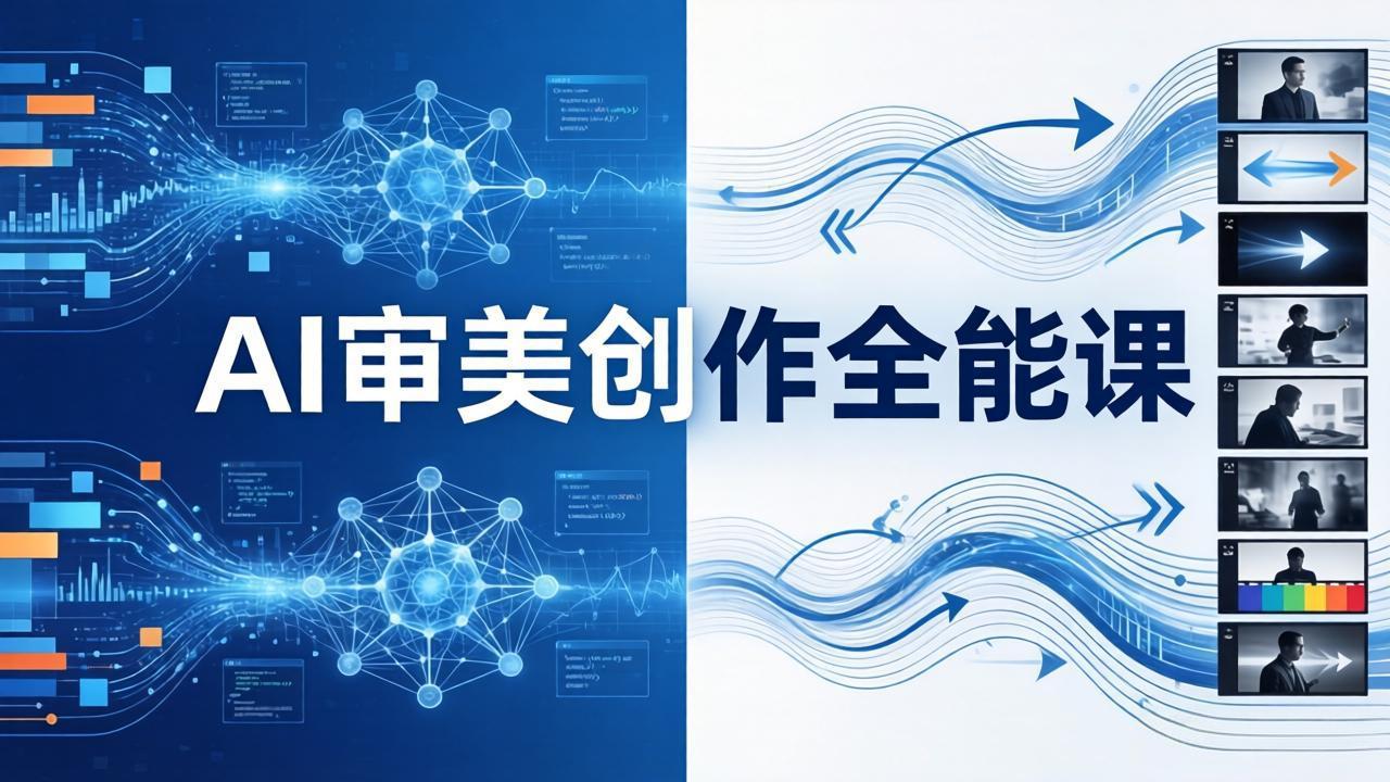 AI审美创作全能课:MJ+Seedance+模型训练+影视分镜+编剧,一站式掌握AI艺术创作-识享社