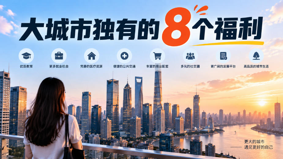 某公众号付费文章：大城市独有的8个福利-识享社