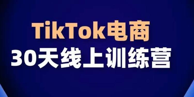 TikTok电商带货30天线上课，不可错过的全球流量洼地！-识享社