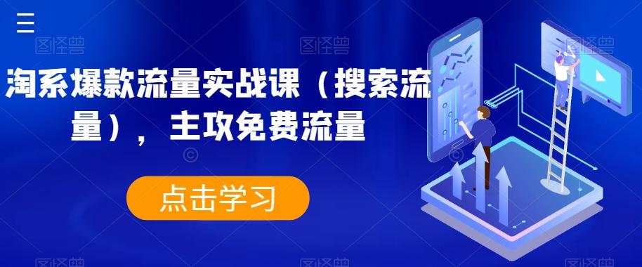 淘系爆款流量实战课（搜索流量），主攻免费流量-识享社