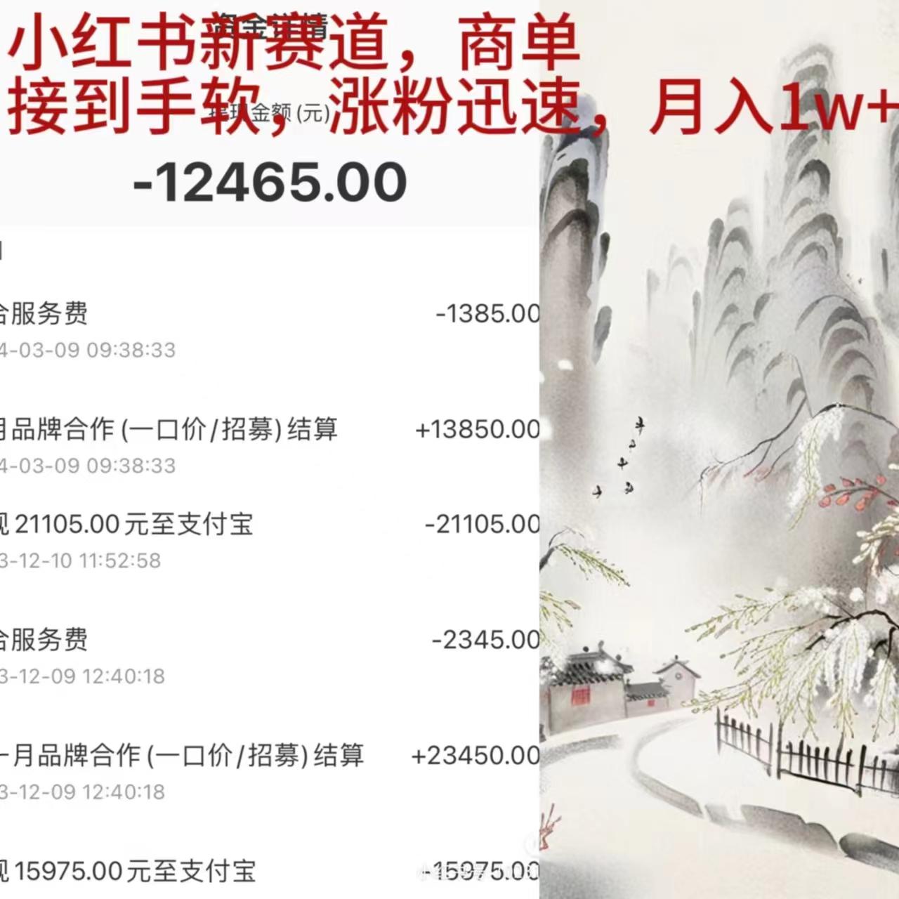(9476期)小红书新赛道，商单接到手软，涨粉迅速，月入1w+-识享社