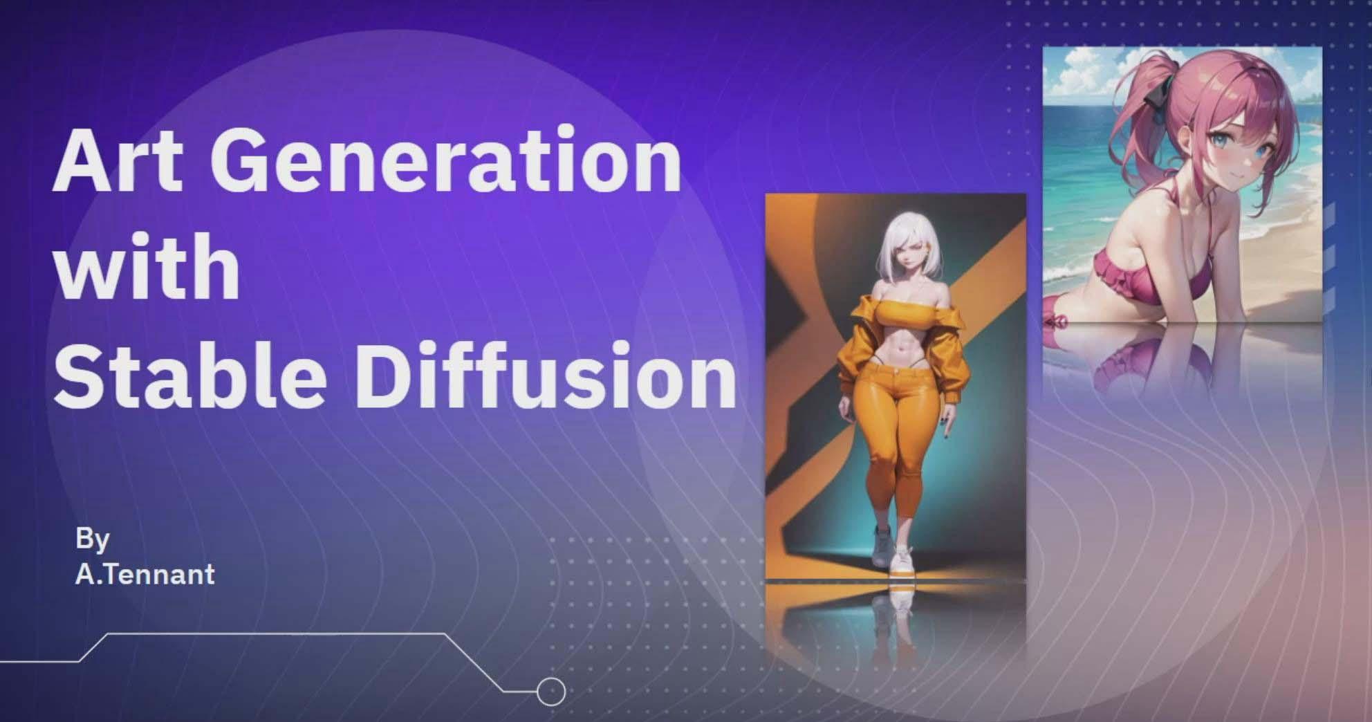 图片[1]-利用Stable Diffusion AI人工智能生成动漫艺术分步教程-14节课-中英字幕-识享社